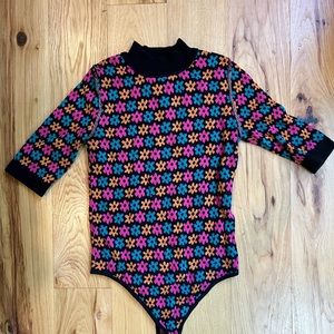 Free People Sweater Bodysuit